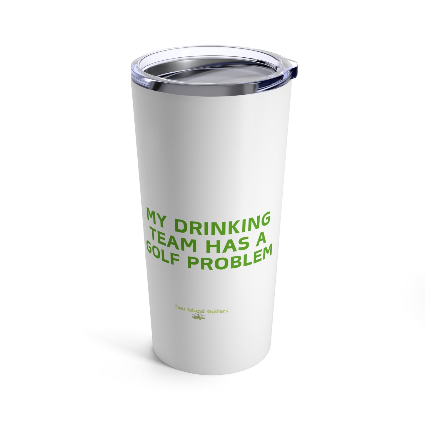 Dinosaur Golf Tumbler – "Par-Tee Animal" | "My Drinking Team Has a Golf Problem" – 20 oz Vacuum Insulated