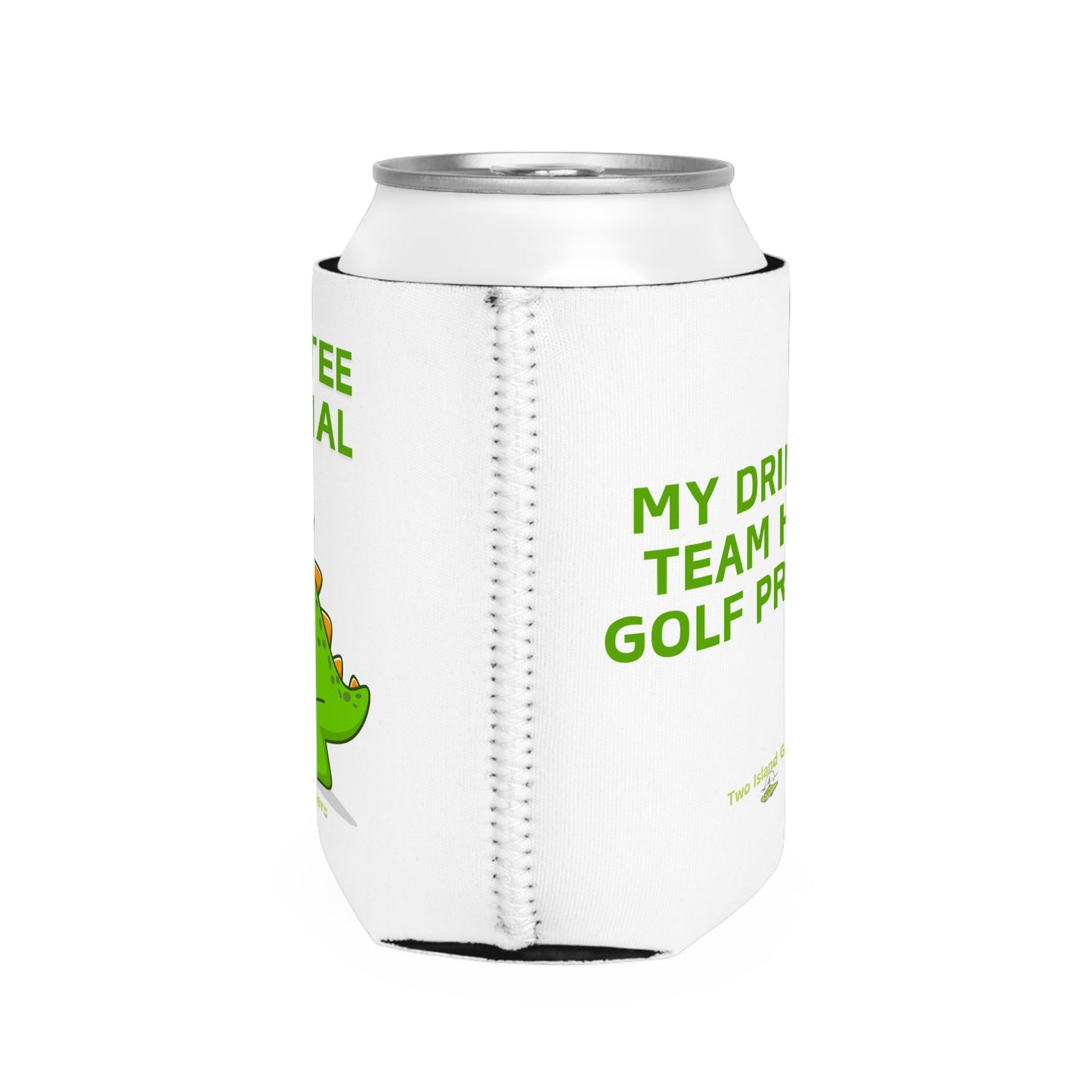 Dinosaur Golf Koozie – "Par-Tee Animal" | "My Drinking Team Has a Golf Problem"