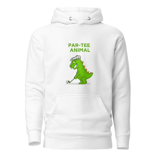 "Par-Tee Animal" Unisex Golf Hoodie – Comfy & Great gift Idea